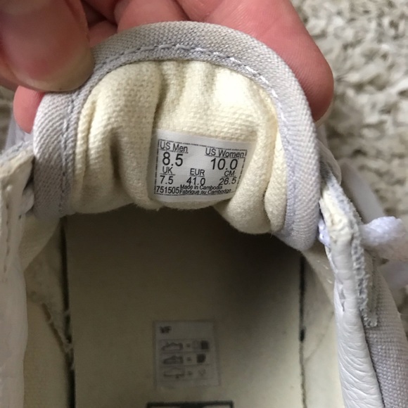 VANS Grey Men 8.5 / Women 10 -D1 - Picture 5 of 11